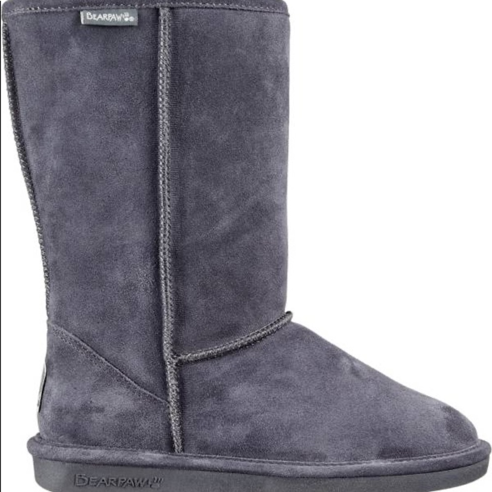 Dark grey Bearpaw boots